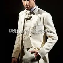 Портной сделанный утренний стиль пользовательские смокинги Жениха Лучший человек Свадебный для шафера/Мужские костюмы жениха(куртка+ брюки+ галстук+ жилет