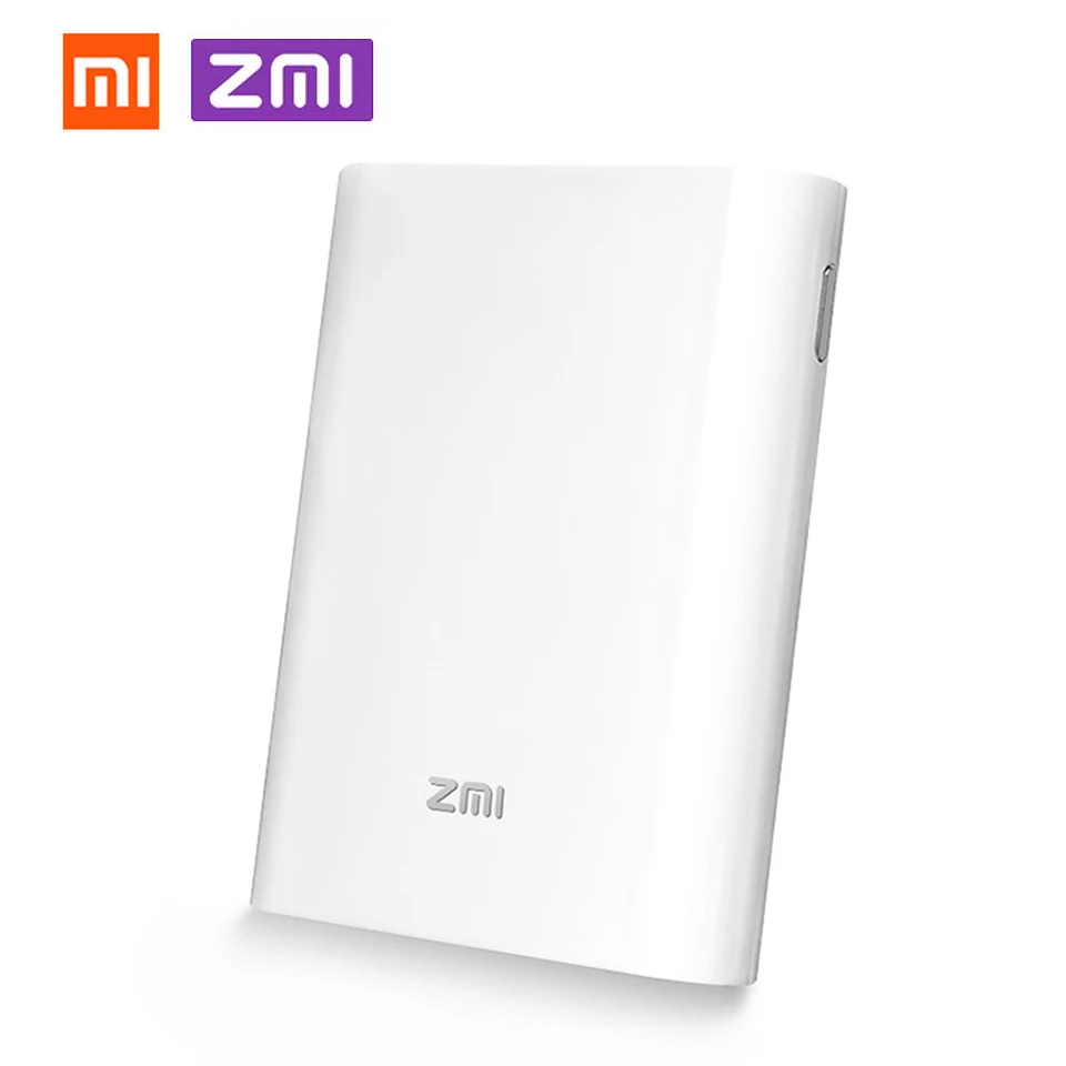 Xiaomi ZMI 4G Wifi Router 7800 mAh MF855 Power Bank 3G 4G Wireless Wifi Repeater Wifi Router Mobile Hotspot 7800mAh Power Bank