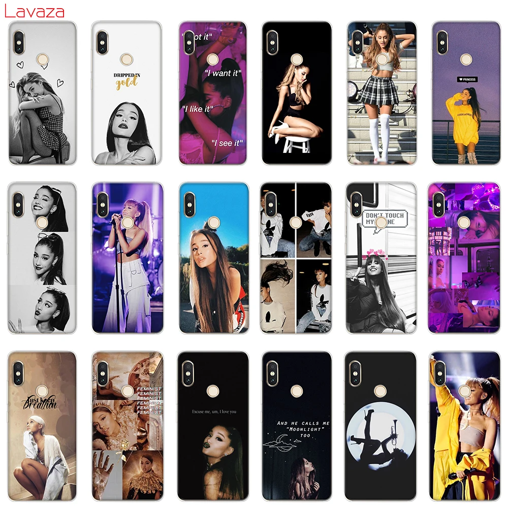 Твердый чехол для телефона Lavaza Ariana Grande Xiaomi Redmi 5A 5 Plus 6 Pro 6A чехлы Note 7 | Мобильные