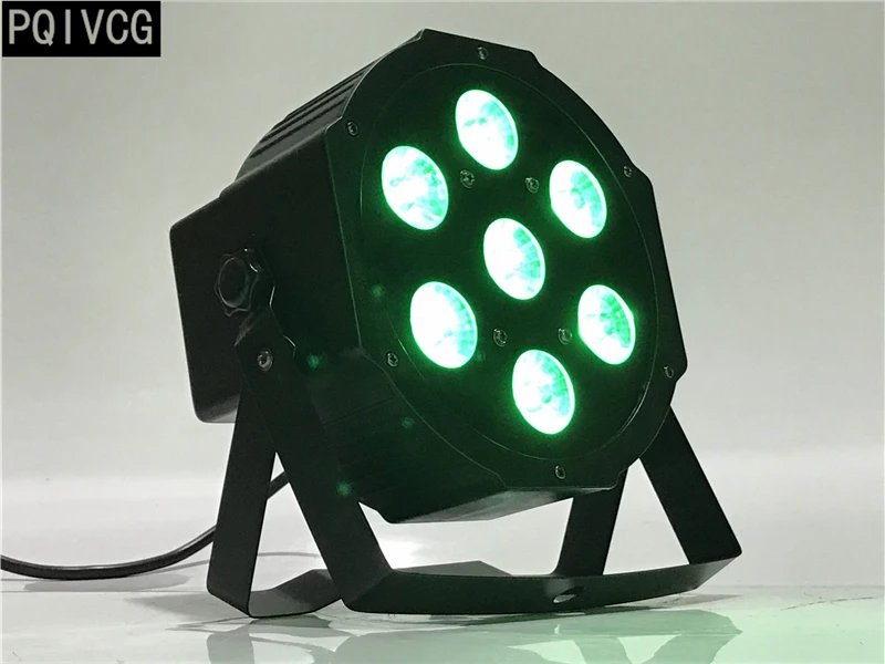 7x12 Вт 6in1 led Par свет RGBWA+ УФ 6in1 Телевизор с номинальной dmx512 огни дискотеки Профессиональный студийное диджейское оборудование