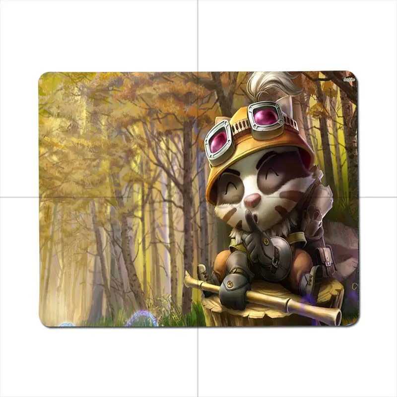 MaiYaCa нескользящий ПК Лига Легенд Teemo персонализированный игровой коврик для