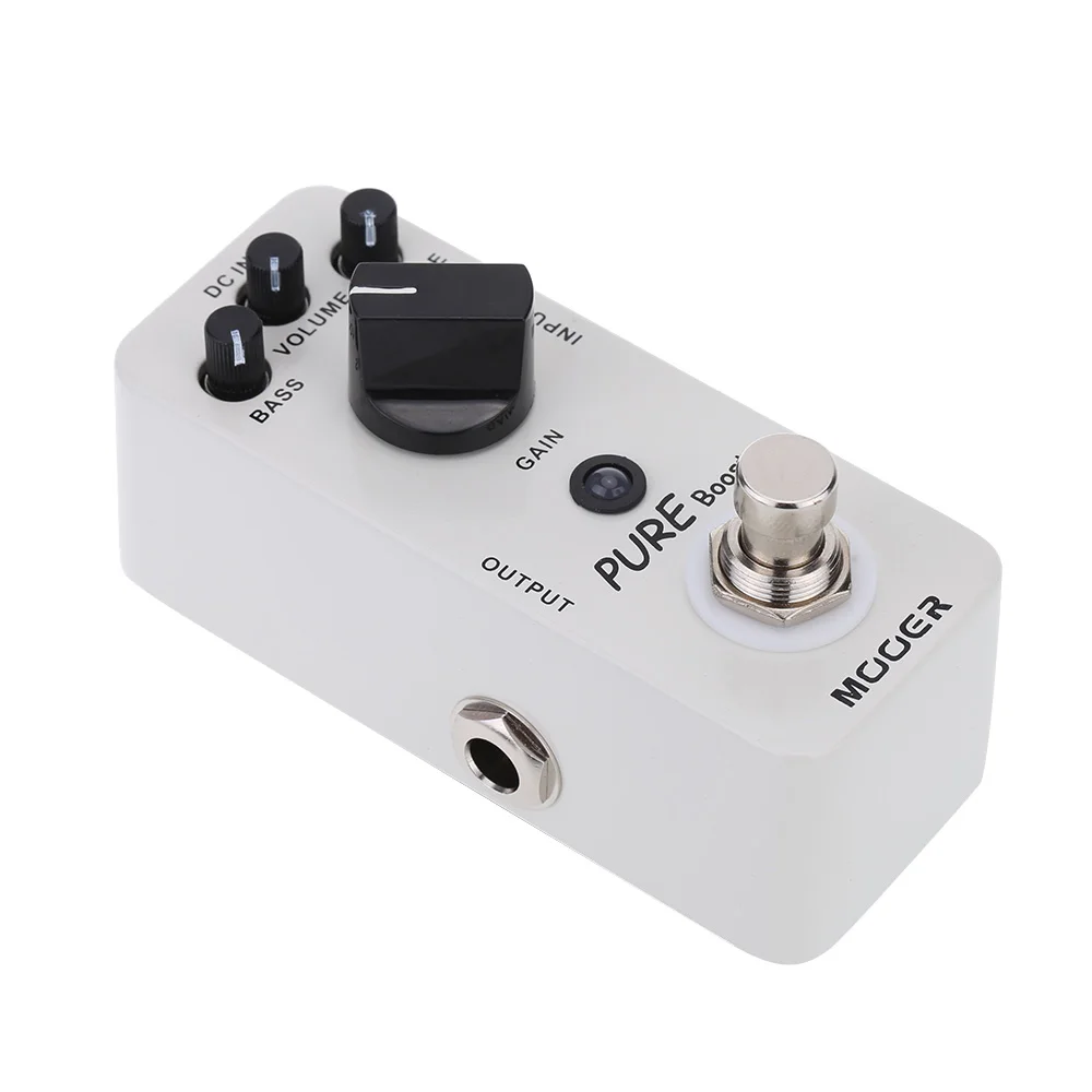 

Mooer Pure Boost Micro Mini Boost Effect Pedal for Electric Guitar True Bypass High Quality Guitar Parts & Accessories