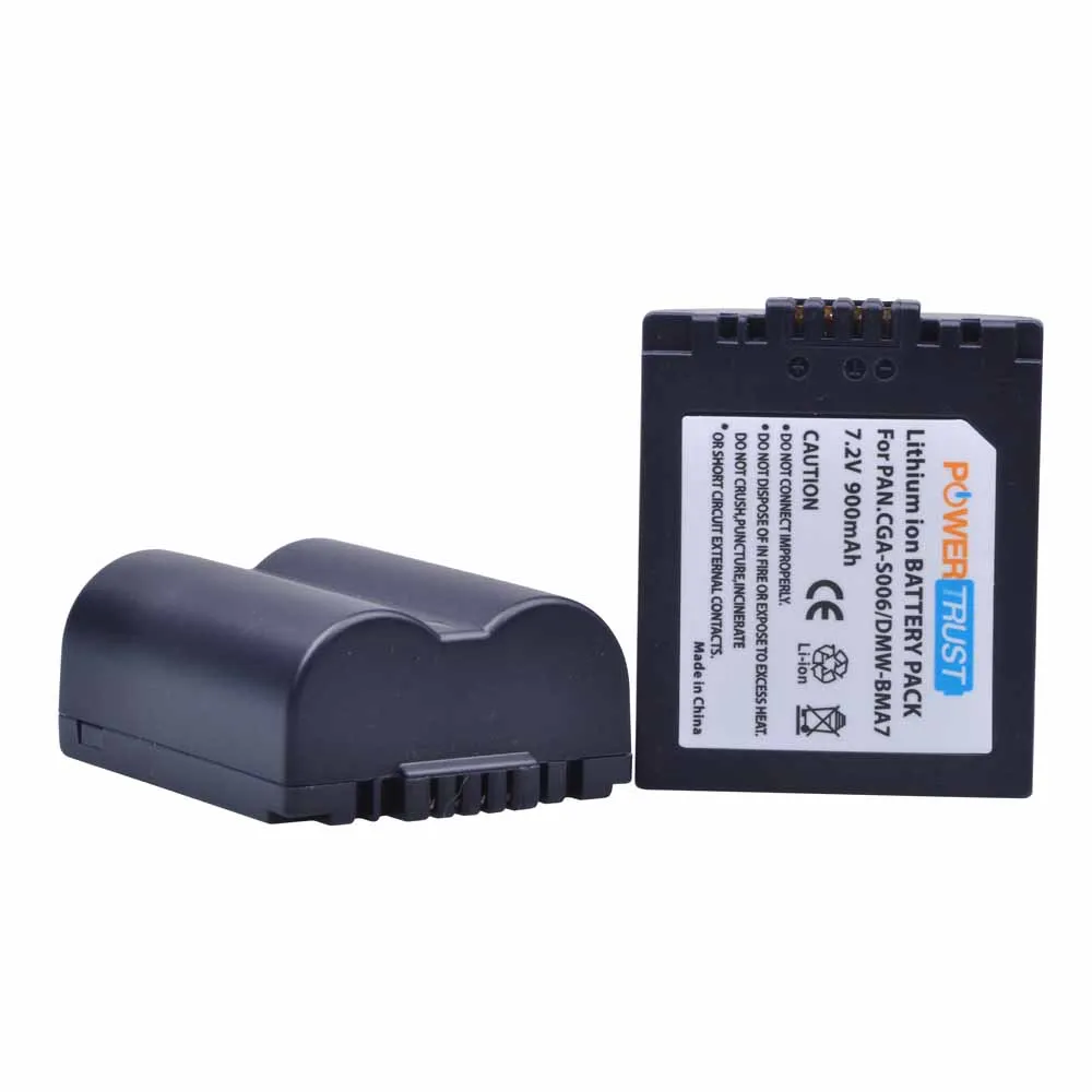Cargador para Panasonic Lumix DMC-FZ30 FZ38 FZ50 2x Baterìas CGA-S006 FZ35