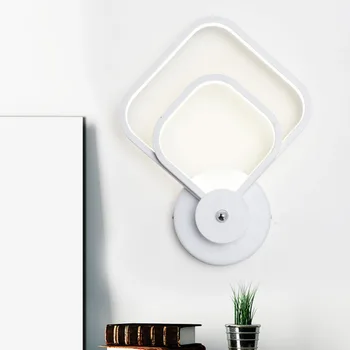 

LED Wall Lamp Modern Stair Light Fixture Indoor Lighting Living Room Bedroom Bed Bedside Industrial Lamps