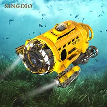 Новый дизайн RC мини модели подводных лодок до 4 м под водой корабль обучения детей Инструменты подарки на день рождения дистанционное управление игруш