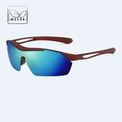 MLLSE бренд, Спортивные очки Для мужчин Для женщин бурелом Рыбалка солнцезащитные очки модные унисекс UV400 поляризационные очки