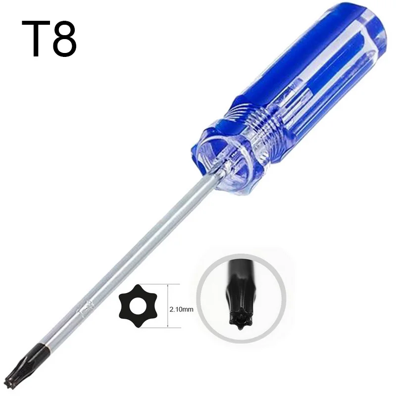 Отвертка T8/T9/T10 Torx для защиты от взлома отвертка Torx драйвер для xbox 360 беспроводной контроллер 45# стальная отвертка