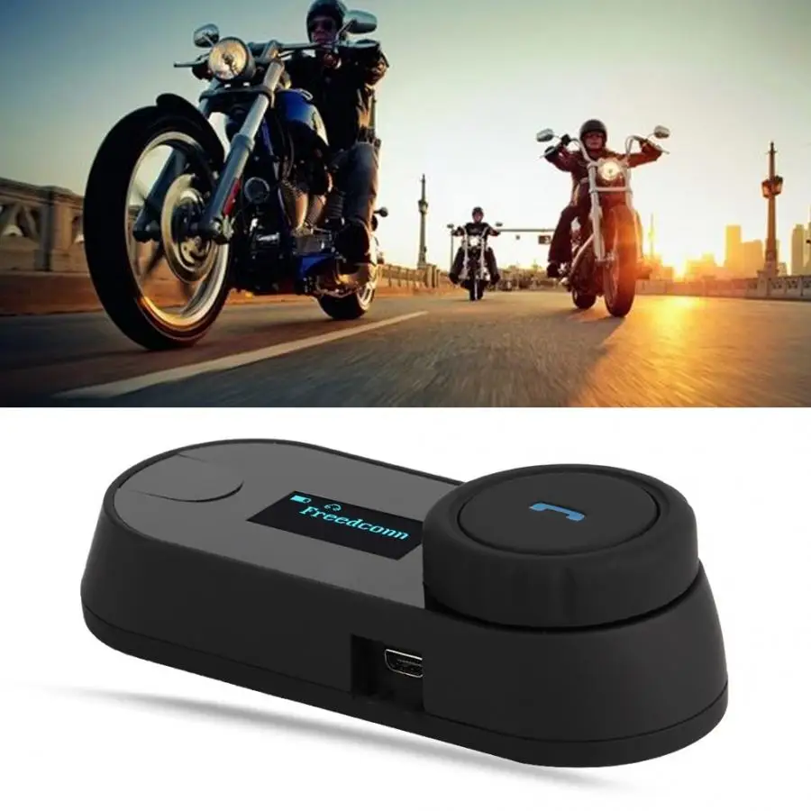 

Motorcycle Helmet Headset TCOM SC 800m Bluetooth Motorcycle Interphone Headset Helmet Intercom LCD Screen bluetooth helmet
