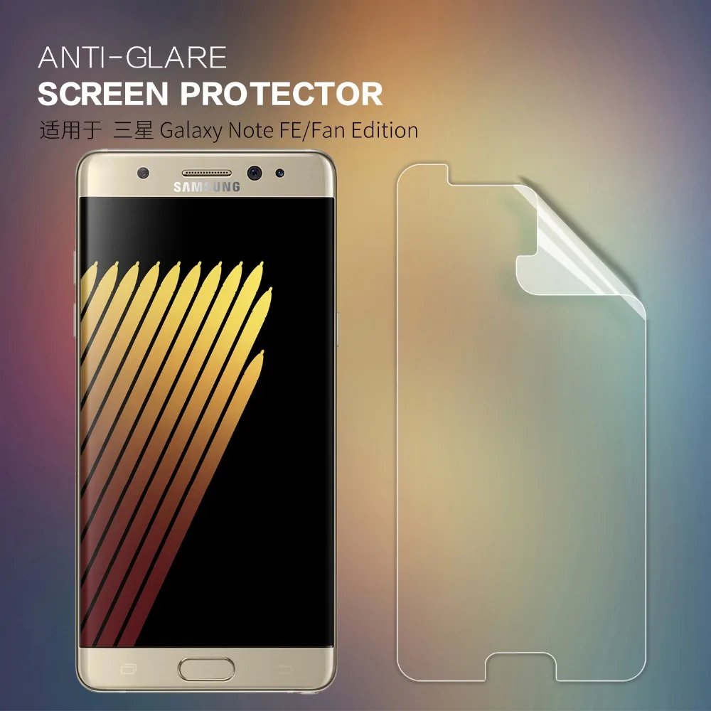 2 шт./лот для samsung Galaxy Note fe(Fan Edition) NILLKIN Ультрапрозрачная Защитная пленка с защитой от образования следов от пальцев матовая пленка для Экран протектор