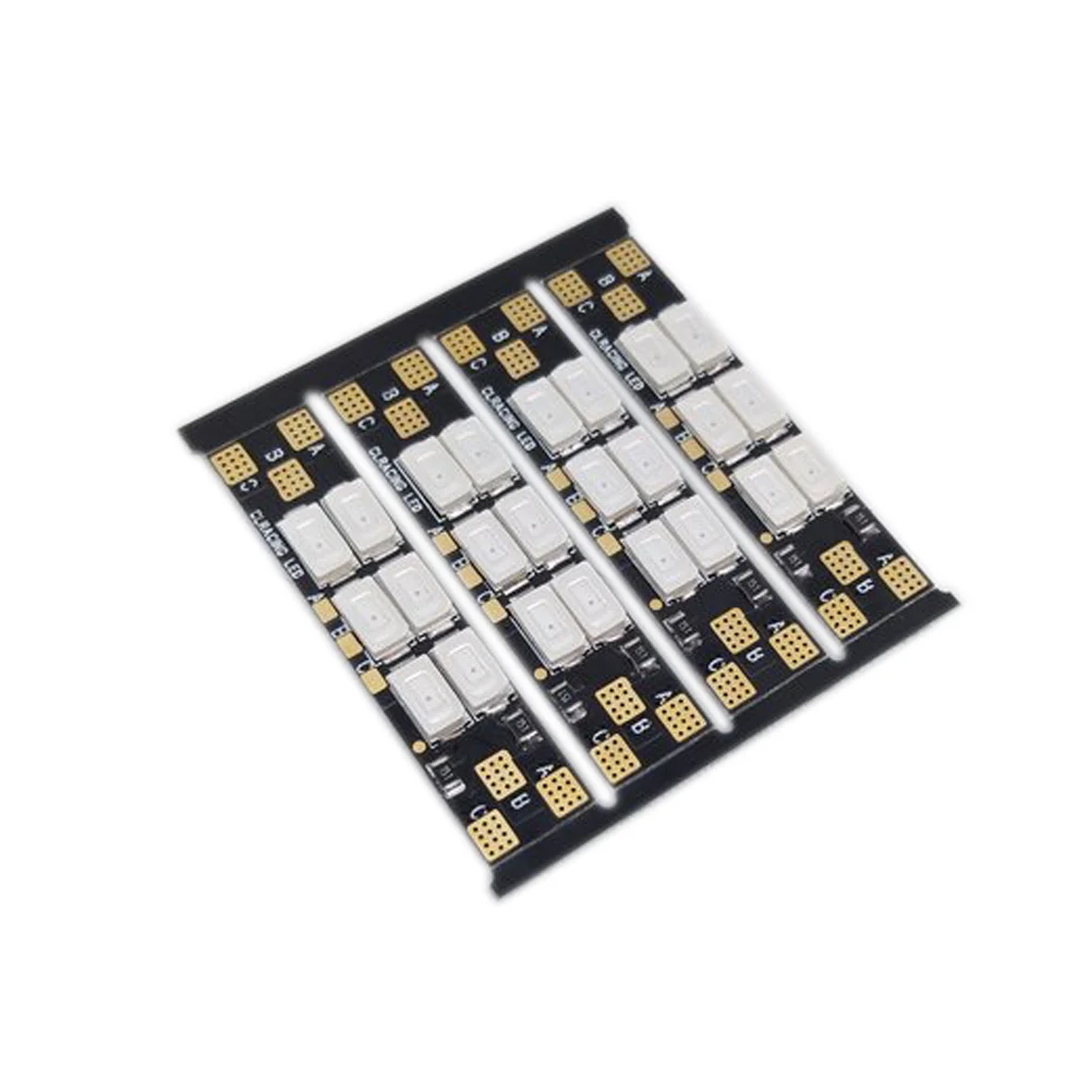 

4PCS Frame Arm LED Board Light 6 Bits 35mm 3-6S LED Light Board For RC Drone FPV Racing Multi Rotor ESC Motor Spare Part Accs