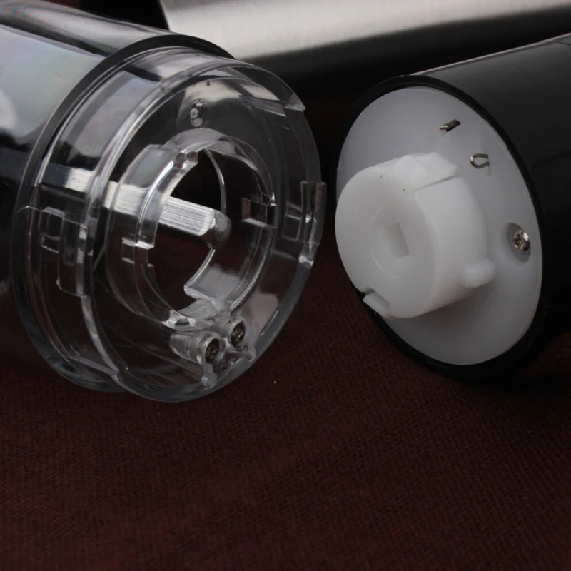 Electric-Stainless-Steel-Electric-Salt-Pepper-Mill-Spice-Grinder-Muller-Kitchen-Tool