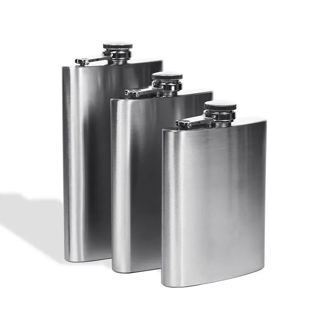 Buy 100ml/130ml/260ml 1pcs Whiskey Pocket Flask