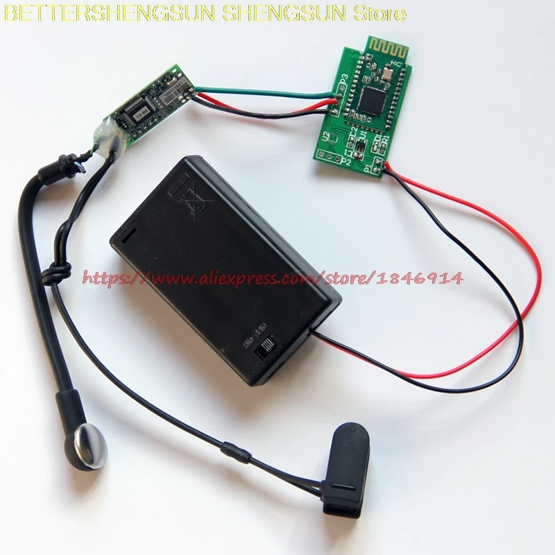 

Free shipping Bluetooth TGAM EEG acquisition module / EEG sensor / mind control development two times paperback edition