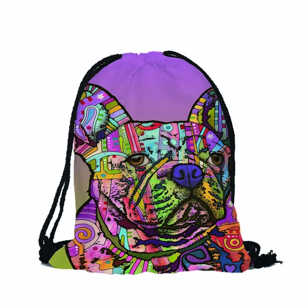 Buy Cute Pet Designs Print Backpacks French Bulldog
