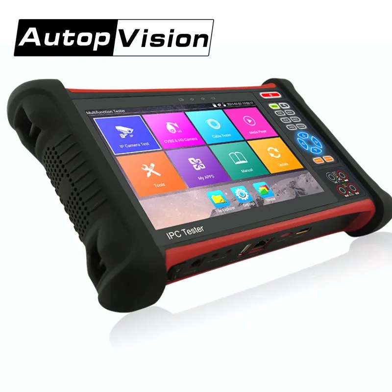 Wanglu H.265 4K 8MP Camera tester X7 TVI CVI AHD SDI CVBS IP Camera tester CCTV tester Monitor with TDR,Cable tracer,Multimeter Wanglu H.265 4K 8MP Camera tester X7 TVI CVI AHD SDI CVBS IP Camera tester CCTV tester Monitor with TDR,Cable tracer,Multimeter
