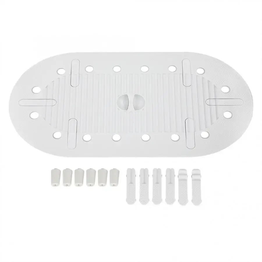 Eastern Squat Toilet Cover Deodorant Anti-skip Oval Shape Floor-level Toilet Cover Part White Eastern Squat Toilet Cover Deodorant Anti-skip Oval Shape Floor-level Toilet Cover Part White