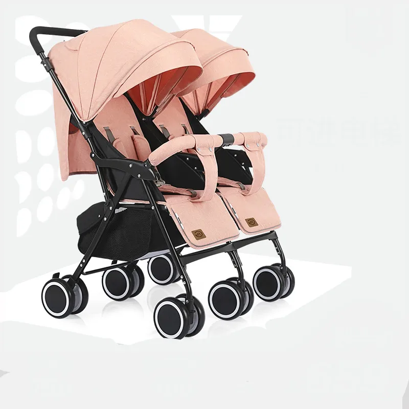 

Mutiple Infants and twins baby stroller double shock can split multiple Portable birth children can sit can lie flat folding