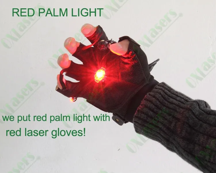 Oxлазеры зеленые лазерные перчатки с 5 шт. лазеры лазерные танцы паб шоу светильник DJ Клубные вечерние с светодиодный светильник ладони