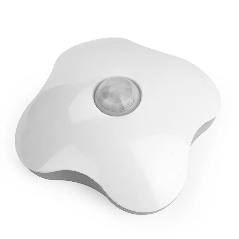 1pcs Night light human body PIR four leaf clover lamp body sensor smart lighting