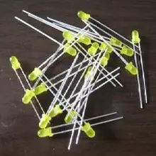 15000 шт. 3 мм желтый ультра яркий рассеянный желтый Светодиодные лампы 3 мм желтые линзы Большой/широкоугольный желтый свет