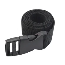 Military Tactical Adjustable Nylon Belts Hiking Climbing Load Bearing Utility Waistband Black Canvas Belts