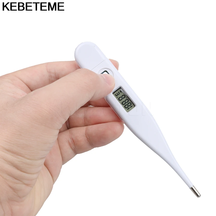 

Digital Thermometer LCD Household Protable Heating Electronic Temperature Measurement Tool kids Baby Adult Fever Degree Care