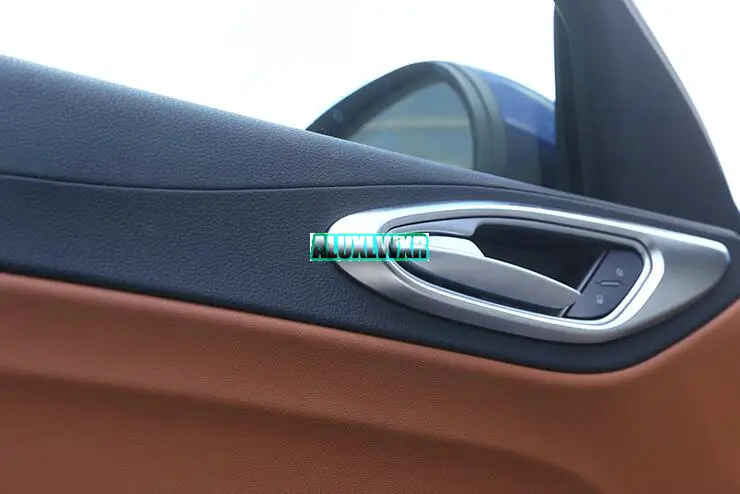 Для Alfa Romeo Giulia дверная ручка декоративная накладка аксессуары для салона автомобиля-Оформление автомобилей 4 шт