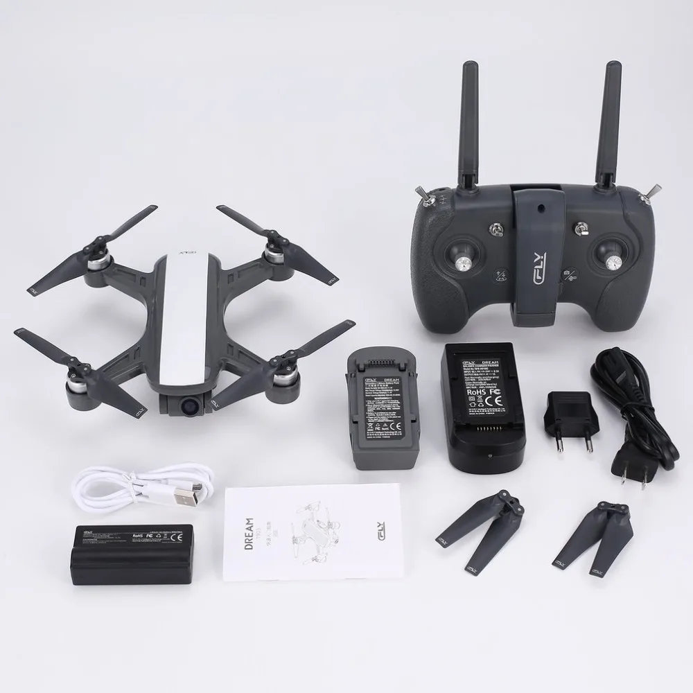 

C-FLY Dream 5G Altitude Hold Drone GPS Optical Flow Positioning Follow Me RC Quadcopter with 720P FPV,1080P Video HD Camera