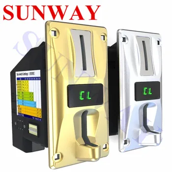 

CL-168 Multi coin selector with LED accept 3 coins Multi electronic Programmable coin selector for massage chair Vending Machine