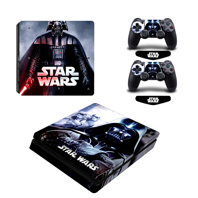 Виниловый чехол ARRKEO Star Wars наклейка для PS4 тонкая Sony PlayStation 4 консоль и 2 контроллера