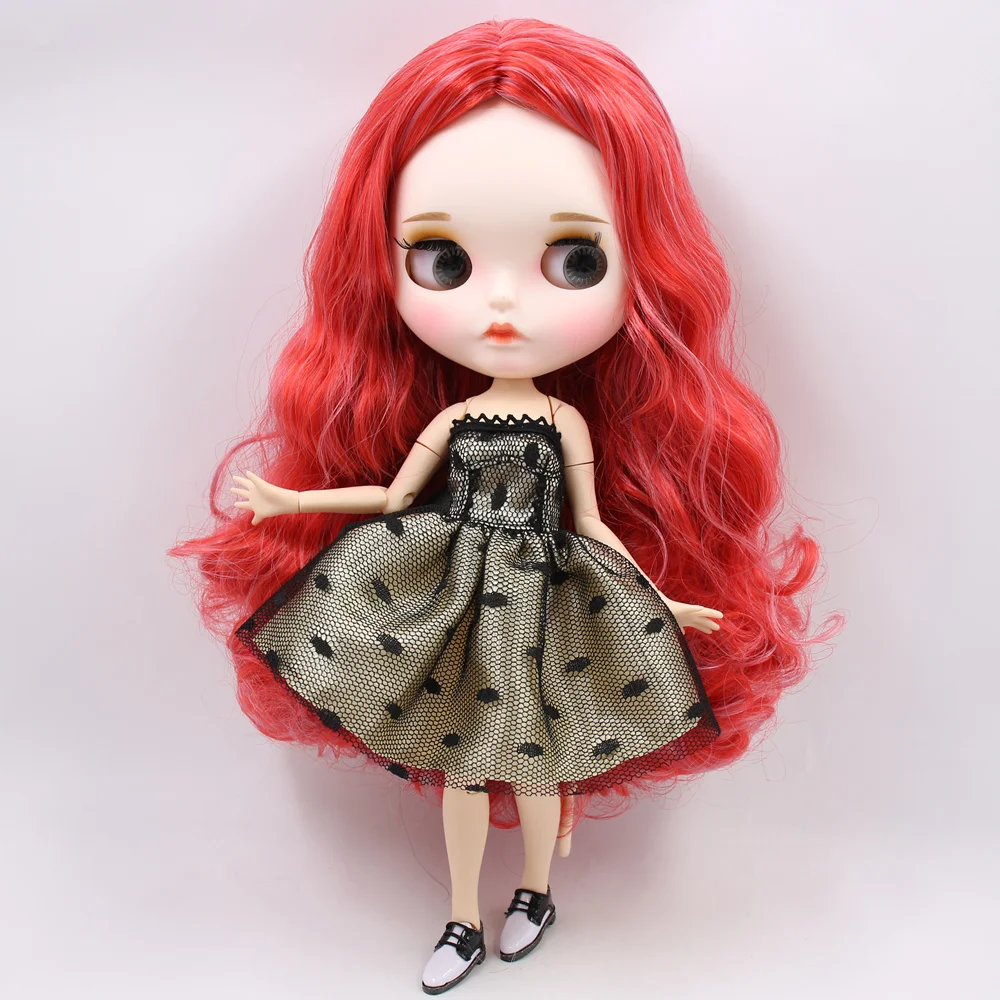 Кукла на заказ ICY DBS Blyth No.BL1063/1061 Red смешанные волосы 1/6 bjd аниме ob24|Куклы| |