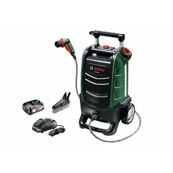 

BOSCH 06008B6000 Washer a battery FONTUS 18 V 2,5Ah Pressure 15bar hasta 2,7l/min Tank 15L Autonomy 45 min