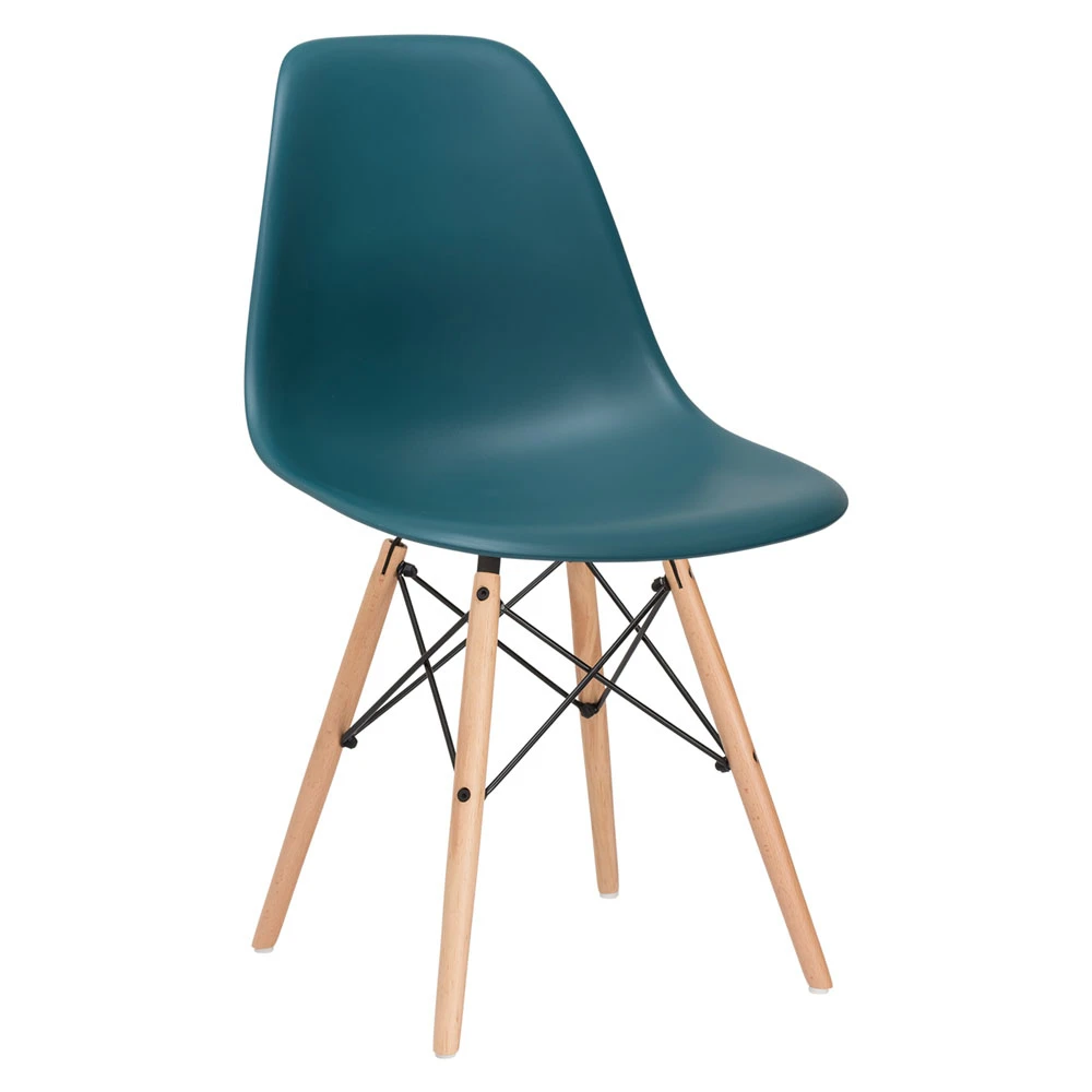 Vortex Side Chair in Teal
