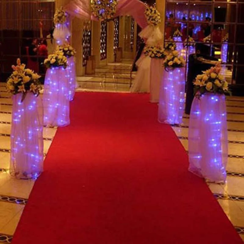 Wedding Party Red Carpet Decoration Noeasy Tearing Aisle Runner Wedding Party Red Carpet Decoration Noeasy Tearing Aisle Runner 1mx5m Polyester Roll 23087