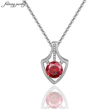 New Arrival Luxury Silver Color AAA Green crystal Heart and Arrow Cut Austrian Zircon Pendant Necklace Women Wedding Necklace
