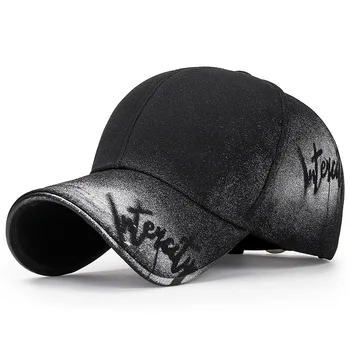 

Spring and Autumn Graffiti Baseball Cap with Doodling letter Painting pattern Sandwich visor Adjustable Hip Hop Hat Black Pink