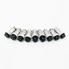 5/8″ Female plug GX16 Aviation Circular Connector 2Pin3pin4pin 5pin6pin7pin8pin9pin10pin Diameter 16mm L73 RS765 DF16 M16