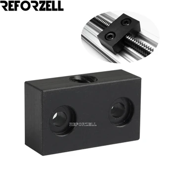 

3d printer T12*20*34 CNC nut T openbuilds type anti-backlash nut block T8 screw 8mm screw lead 8mm