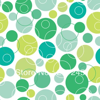 

Art Fabric Photography Backdrop Abstract green circles seamless pattern background Custom Photo Prop backgrounds 5ftX7ft D-697