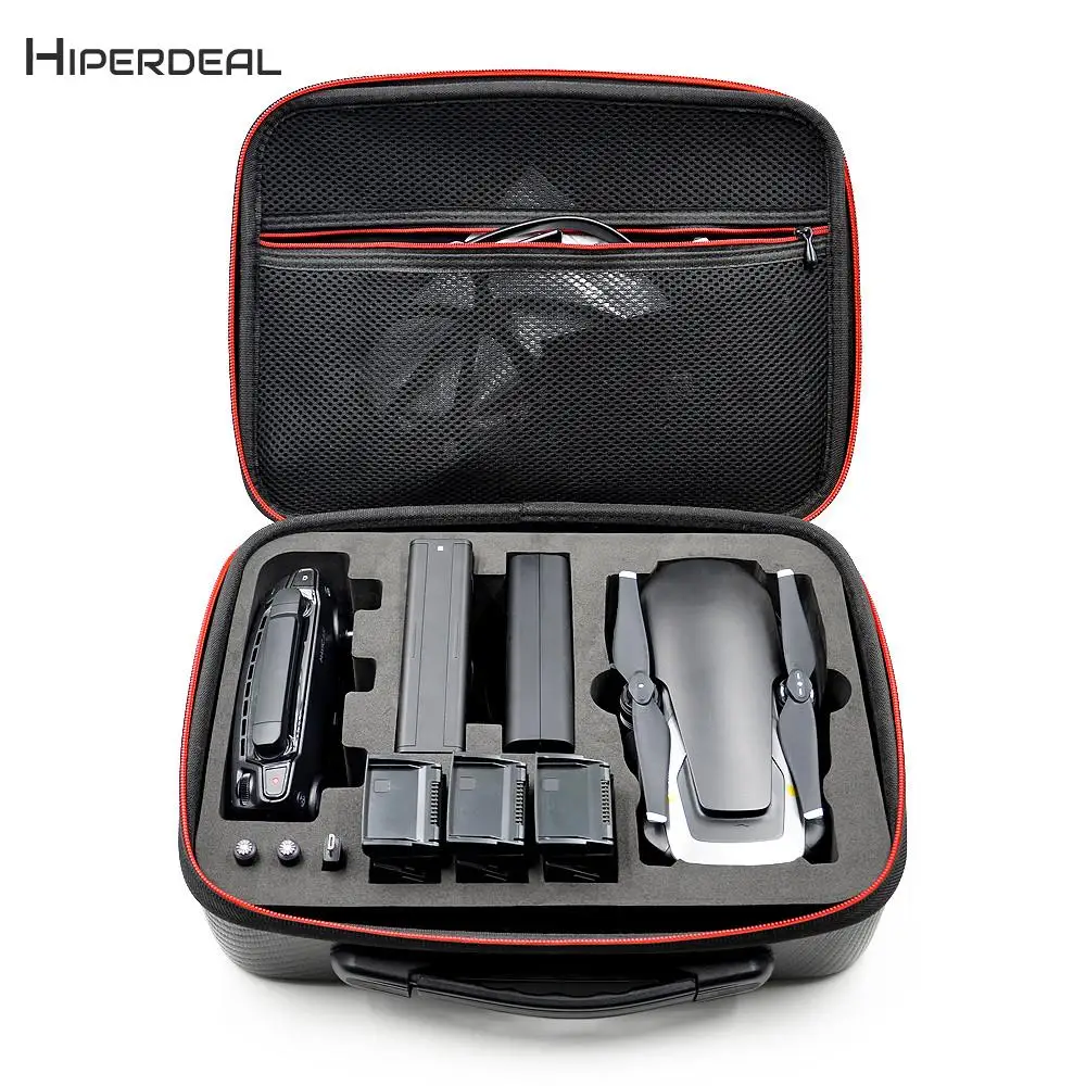 Drone Bags For DJI Mavic Air Drone  Waterproof PU+EVA Storage Bag(Drone+Remote Controller+3batteries Bag) Accessories BAY02