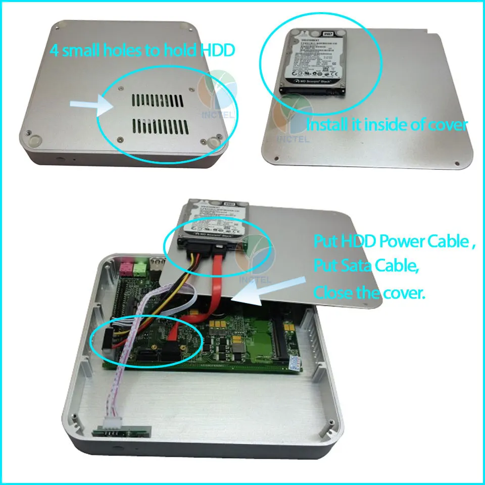 hold HDD mini pc