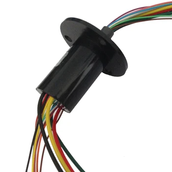 

1PC M Slipring 4 Channels 10A + 12 Channel 2A Slip Ring Rotary Conductive Collector Joint Connectors Parts for RC Tank Car