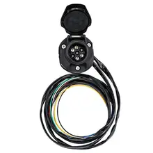 Электрический Соединительный комплект для прицепа, 7 разъемов с кабелем