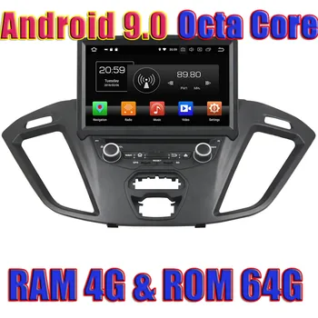 

WANUSUAL 8 '' Android 9.0 Octa Core Car GPS Navigation Player For Ford Transit Custom 2016 Car Radio Video Media Center 2 Din
