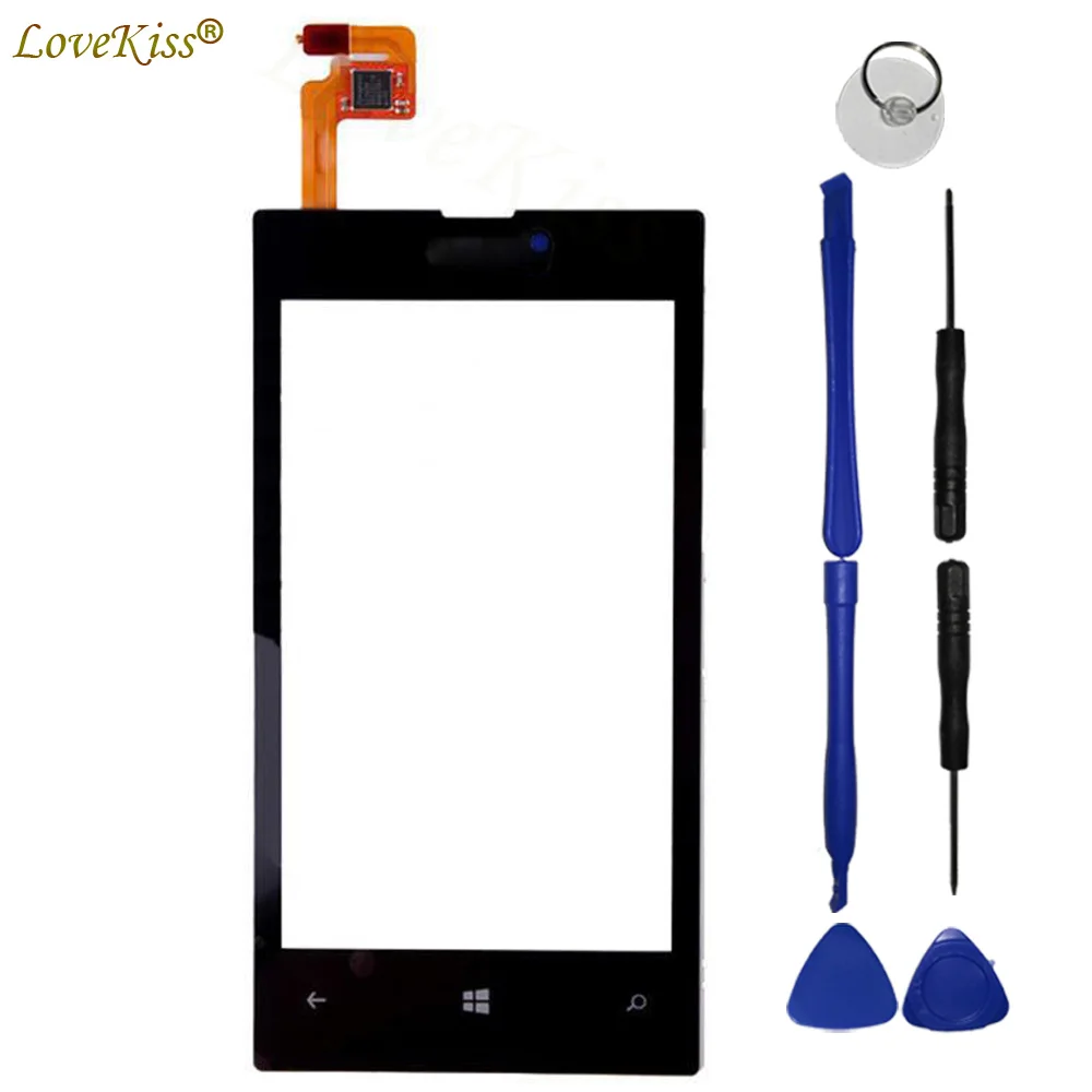 Передняя панель N520 для Nokia Lumia 520 525 N525 сенсорный экран ЖК дисплей дигитайзер