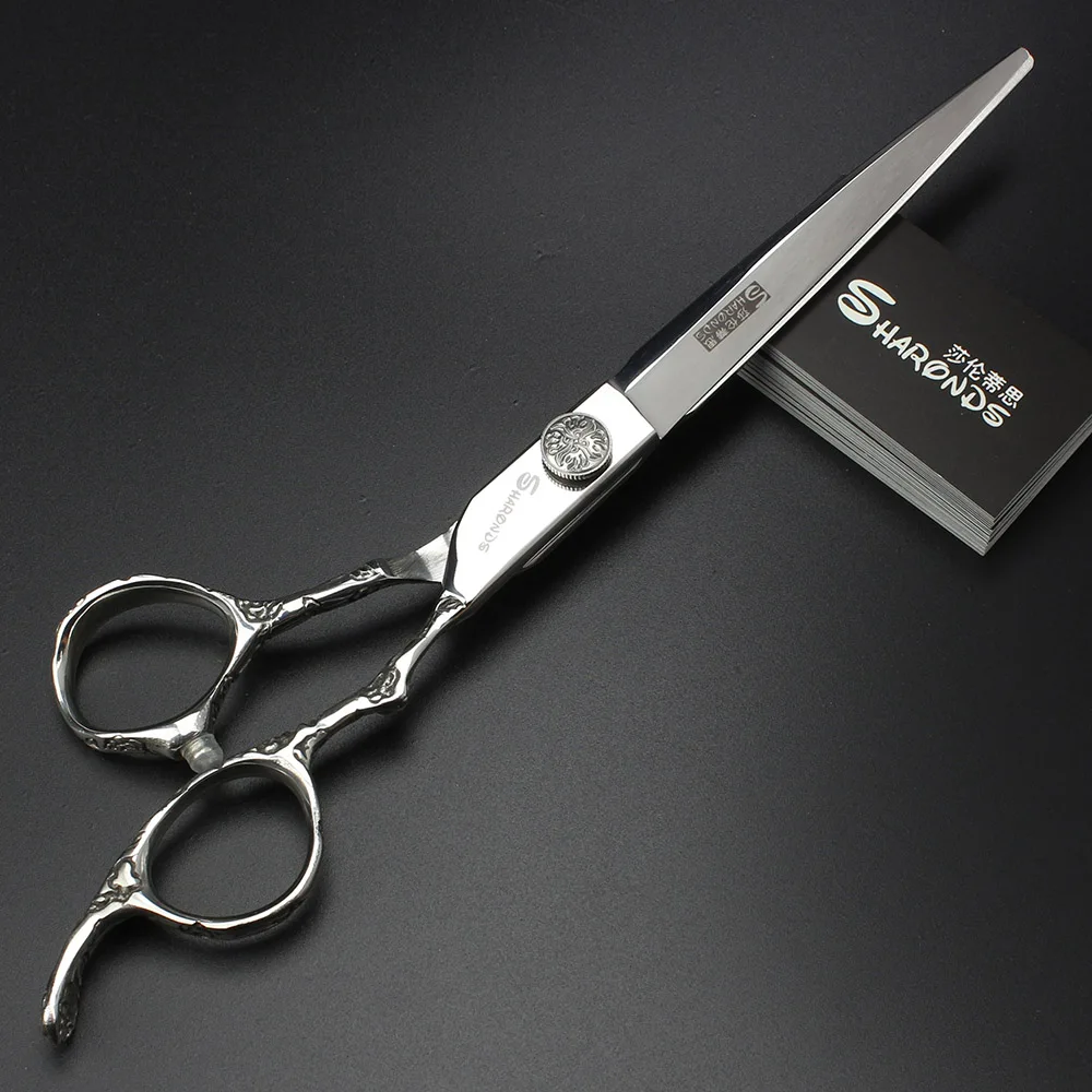 7 дюймов ножницы Профессиональные Парикмахерские ножницы декоративные Парикмахерские ножницы продукты для парикмахера для парикмахерской
