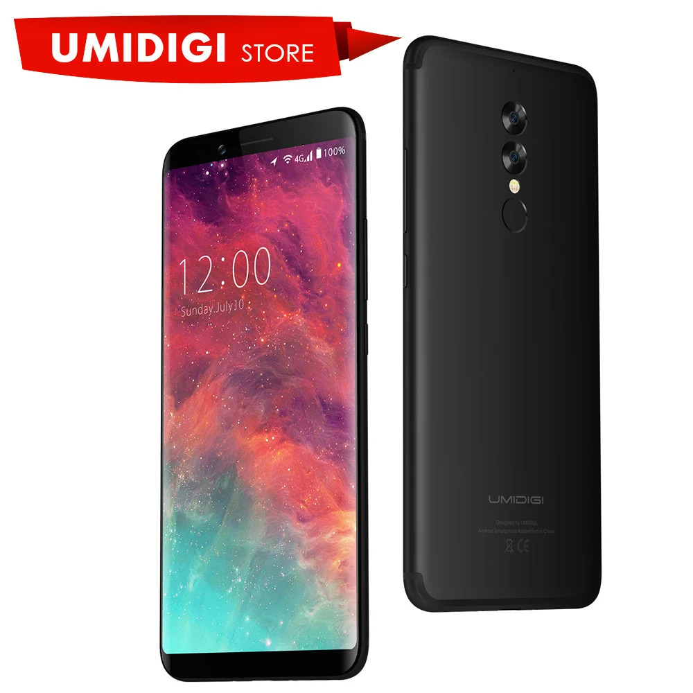 UMIDIGI S2 Dual Rear Camera 6 0 5100Mah Battery Smart Mobile Phone 4GB RAM 64GB ROM