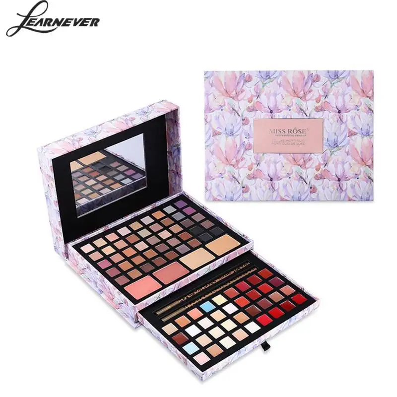

Leanever Professional Makeup Set Kit Maquiagem Eyeshadow Lipstick Concealer Blush Mirror Kits Makeup Sets Gift For Women