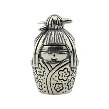 925 стерлингового серебра TScorpion кукла бусина-Шарм для тролля и ПАН браслет ювелирные изделия