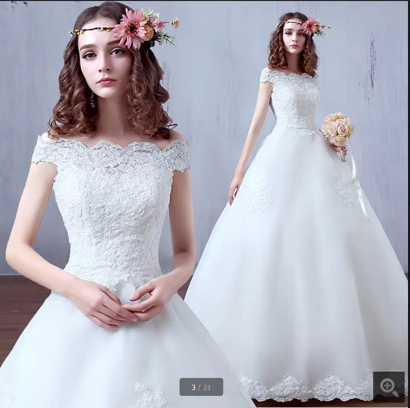 stylish gown for wedding